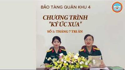 CHƯƠNG TRÌNH "KÝ ỨC XƯA" SỐ 1