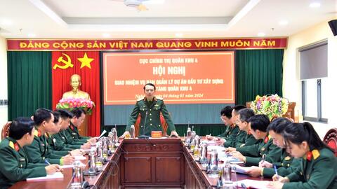 GIAO NHIỆM VỤ BAN QUẢN LÝ DỰ ÁN ĐẦU TƯ XÂY DỰNG  BẢO TÀNG QUÂN KHU 4