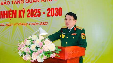 Bảo tàng Quân khu 4 tổ chức đại hội chi bộ nhiệm kỳ 2025 - 2030