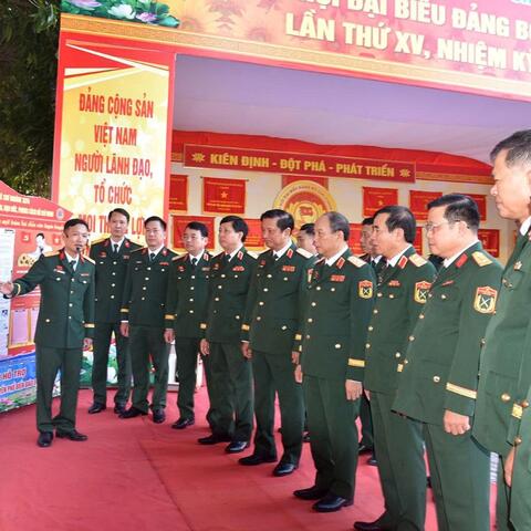 Bảo tàng Quân khu 4: Trưng bày chào mừng Đại hội Đại biểu Đảng bộ Cục Chính trị Quân khu 4 lần thứ XV, nhiệm kỳ 2025 - 2030