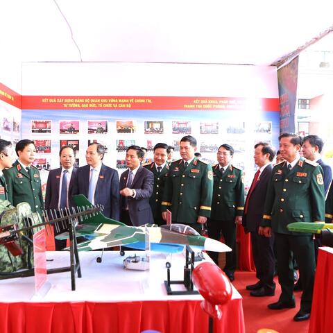 Bảo tàng Quân khu 4: Trưng bày chào mừng Đại hội đại biểu Đảng bộ Quân khu 4 lần thứ XII, nhiệm kỳ 2025 - 2030